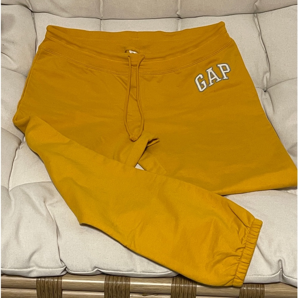 Golden Yellow Gap Joggers